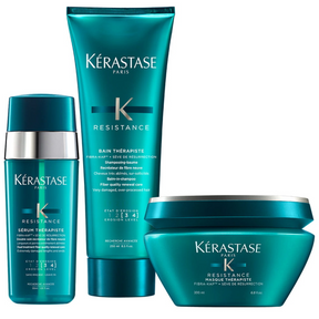 Kit Résistance Thérapiste – Champô 250ml + Máscara 200ml + Sérum 30ml (3 Produtos)
